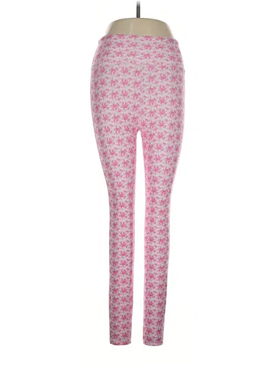Pre-owned Loveshackfancy Leggings In Pink