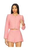 Loveshackfancy Leilana Jacket In Pink