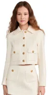 Loveshackfancy Lettie Jacket In Oatmeal