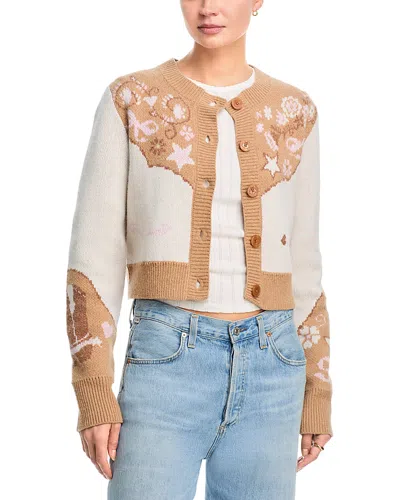 Loveshackfancy Leyah Cardigan In Multi