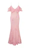 Loveshackfancy Librae Maxi Dress In Pink