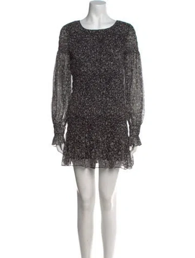 Pre-owned Loveshackfancy Linen Mini Dress In Multi