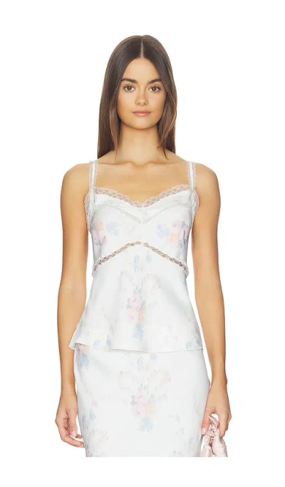 Loveshackfancy Lirena Top In White