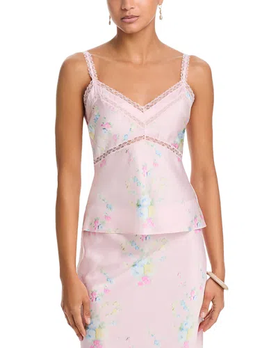 Loveshackfancy Lirena Top In Pink