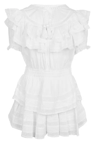 Loveshackfancy Liv Dress Antique White