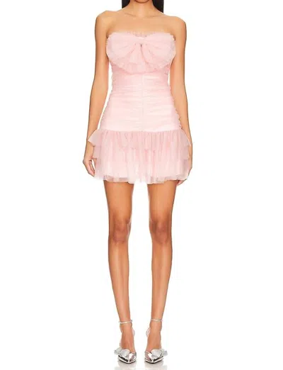 Loveshackfancy Lolisa Dress In Pink Sparkle