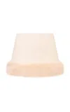 Loveshackfancy Lolisse Faux Fur Wool Mini Skirt In Pink