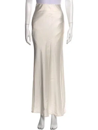 Pre-owned Loveshackfancy Long Skirt In Neutrals