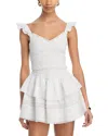 Loveshackfancy Love Lovine Dress In Off White