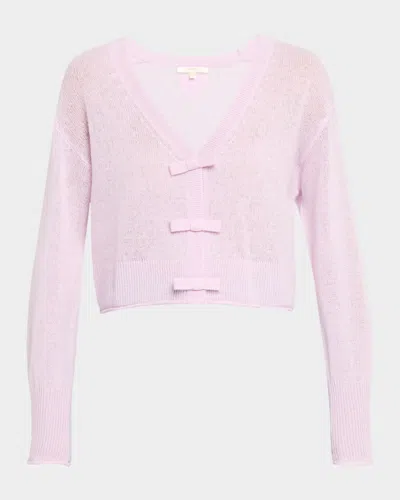 LOVESHACKFANCY LUISELLA LIGHTWEIGHT CASHMERE CARDIGAN