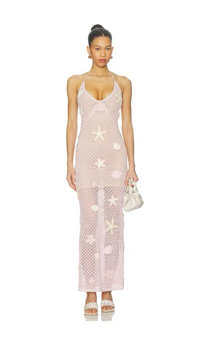 Loveshackfancy Macie Dress In Pink