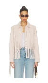 Loveshackfancy Maelis Jacket In Pink