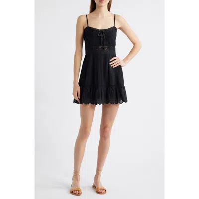 Loveshackfancy Maera Smocked Back Minidress