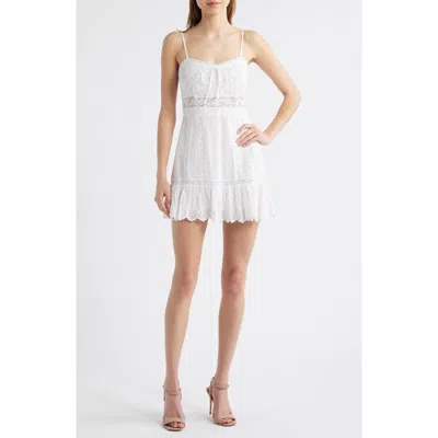 Loveshackfancy Maera Smocked Back Minidress