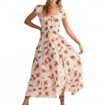 Loveshackfancy Magdaline Dress In Island Vibes In Multi