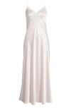 Loveshackfancy Manuela Satin A-line Maxi Dress