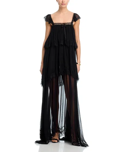 Loveshackfancy Maralee Dress In Black