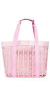 Loveshackfancy Marjorie Tote Strawberry Macaroon In Pink