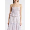 Loveshackfancy Floral-lace Smocked Top