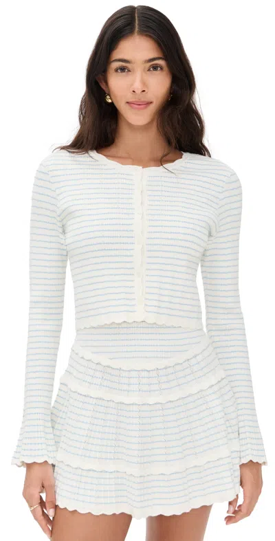 Loveshackfancy Media Cardigan Sailor Stripes