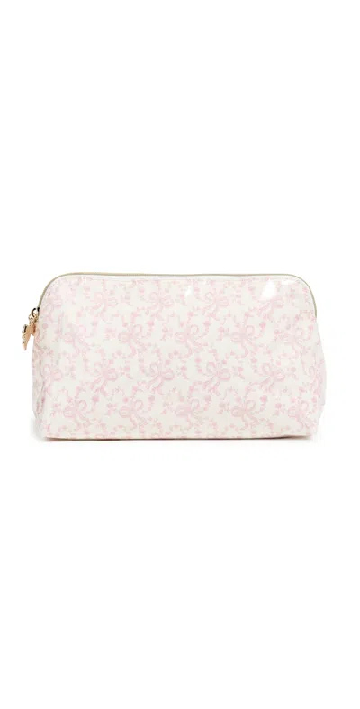 Loveshackfancy Medium Travel Pouch Chantilly In White