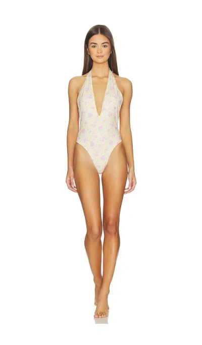 Loveshackfancy Meegan Swimsuit One Piece In Black