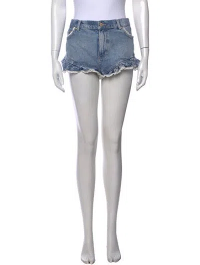 Pre-owned Loveshackfancy Mini Shorts In Pink