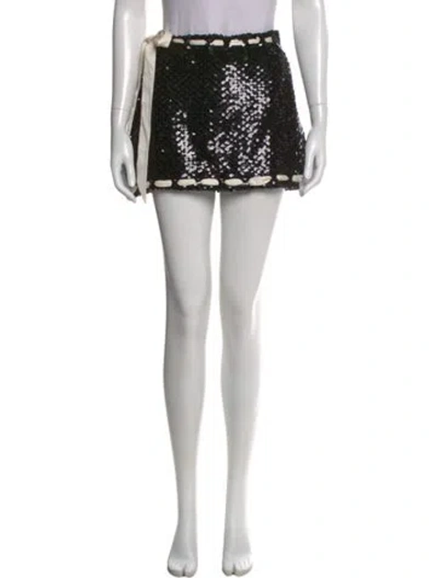 Pre-owned Loveshackfancy Mini Skirt