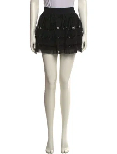 Pre-owned Loveshackfancy Mini Skirt