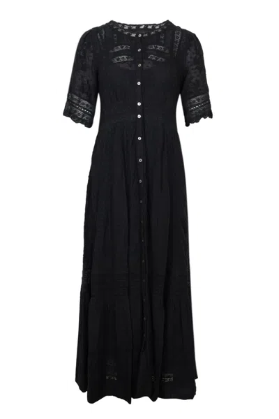 Loveshackfancy Minka Dress Black