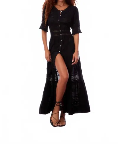 Loveshackfancy Minka Dress In Black