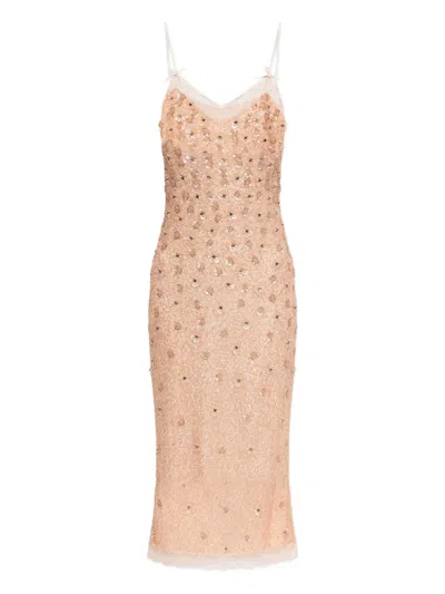 Loveshackfancy Mirrian Dress In Pink