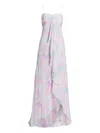 Loveshackfancy Miu Floral-print Maxi Dress In Multi