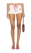 Loveshackfancy Nandie Short In White