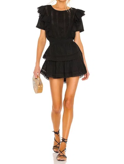 Loveshackfancy Natasha Dress In Black