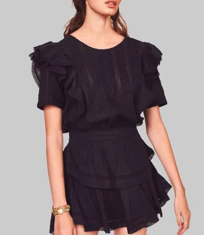 Loveshackfancy Natasha Dress In Black