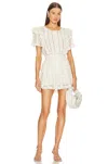 Loveshackfancy Natasha Dress Sandy Fields In White