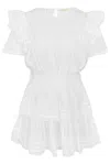 Loveshackfancy Natasha Dress Swiss Dot White In White