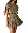 Loveshackfancy Natasha Mini Dress In Forest Oak In Brown