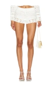 Loveshackfancy Nevi Short In Antique White