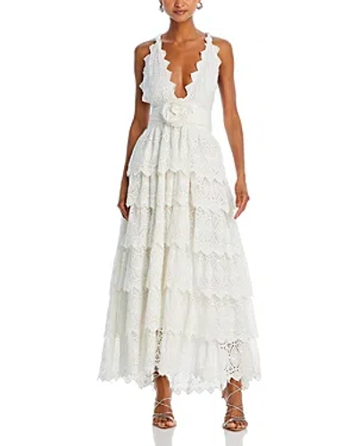 Loveshackfancy Nevis Maxi Dress In Off White