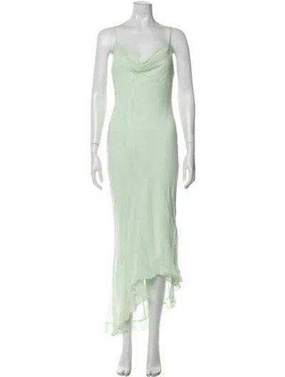 Pre-owned Loveshackfancy Nightgown W/ Tags In Green