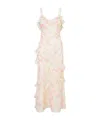 Loveshackfancy Nocelle Cotton Floral Maxi Dress In Multi