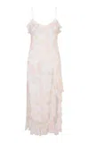 Loveshackfancy Nocelle Ruffled Cotton Dress In Multi