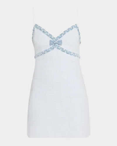 Loveshackfancy Novara Tweed Mini Dress