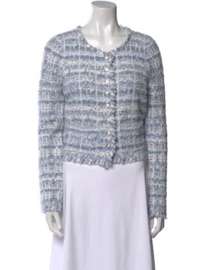 Pre-owned Loveshackfancy Nylon Striped Sweater In Multi