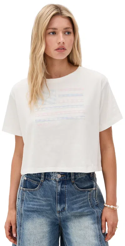 Loveshackfancy Nyssa Tee White