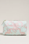 Loveshackfancy Octavia Cosmetic Case In Blue