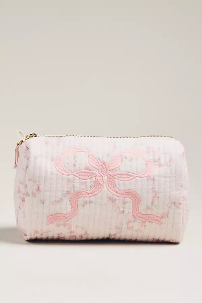Loveshackfancy Octavia Cosmetic Case In Pink