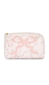 Loveshackfancy Octavia Pouch With Bow In Pink